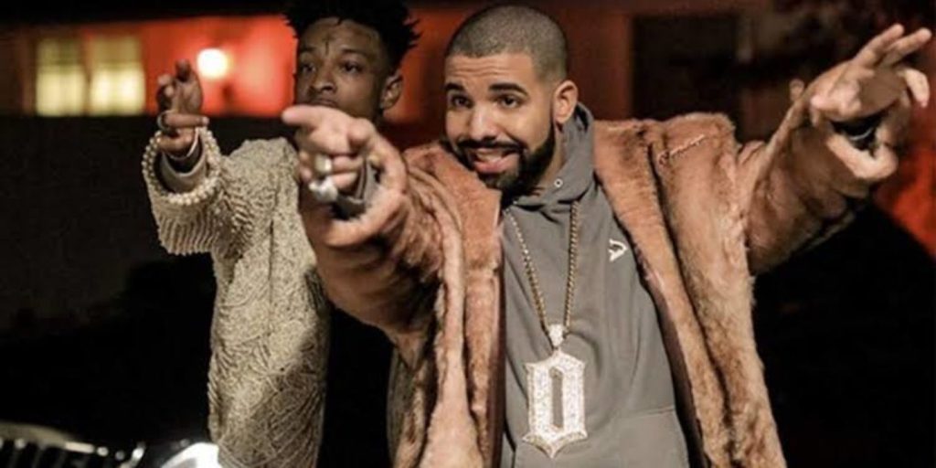 Cover art of Drake and 21 Savage – Spin Bout You Lyrics